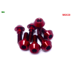 M6 TYTANOWE ŚRUBY GRADE 5 Ti6Al4V ISO 7380 TX